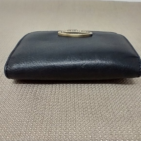 SONOMA BLACK LEATHER COMPACT WALLET - Picture 7 of 13